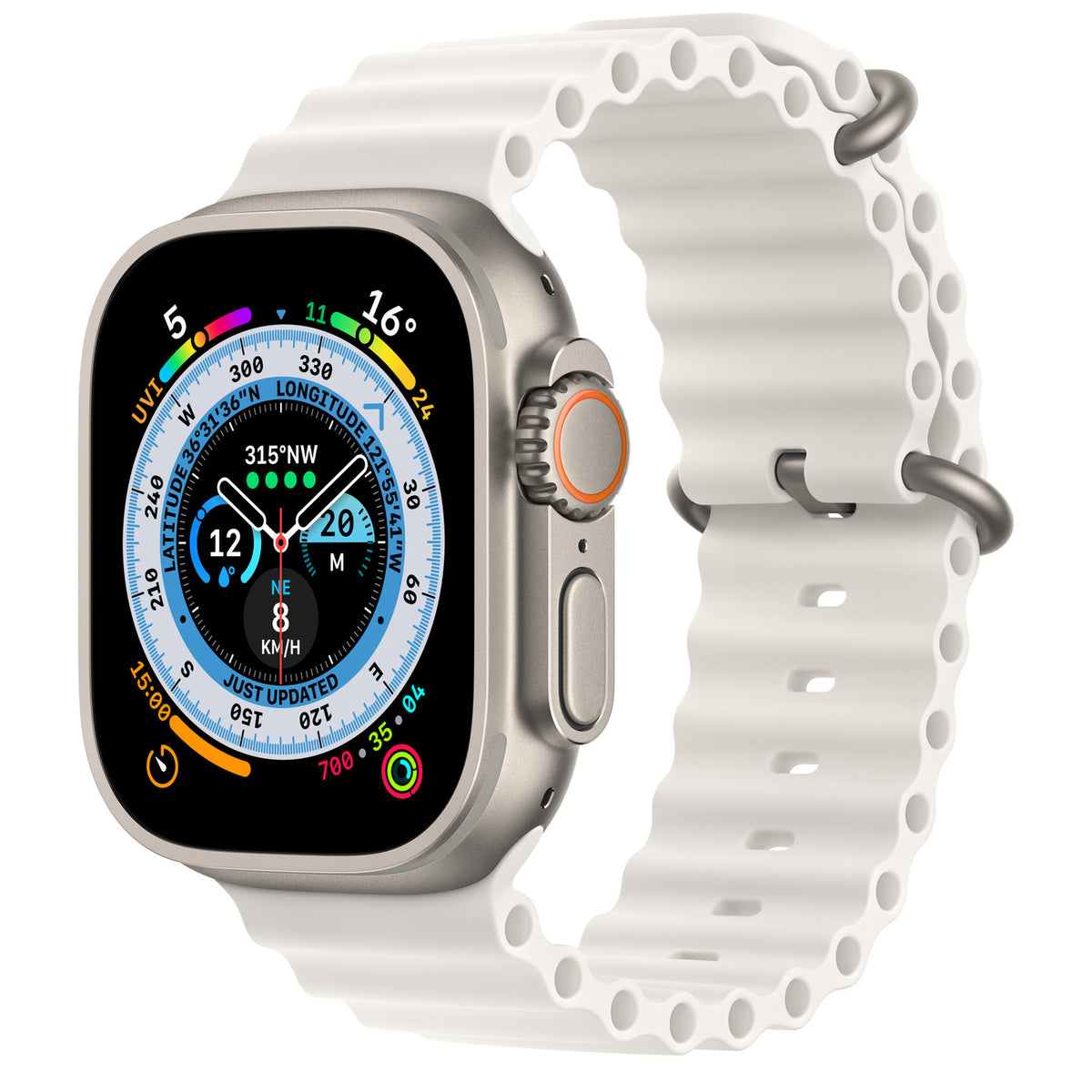NEW Apple Watch Ultra Titanium Case with Ocean Band Apple International Warranty (Claim support)