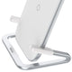 Baseus Rib Horizontal and Vertical Holder Wireless Charging for iPhone & Samsung 15W- White (4841044377663)