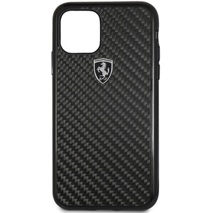Ferrari Scuderia Case for iPhone Xs Max, iPhone 11 Pro, iPhone 11 Pro Max Carbon Black (4695347036223)