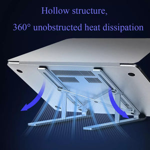 Wiwu S400 Laptop Stand Aluminium For Adjustable Stand (1418134224959)