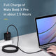 Baseus Type-C PD 2.0 100W Flash Charge Data Cable (20V 5A) 2M - Jet Black (4713024684095)