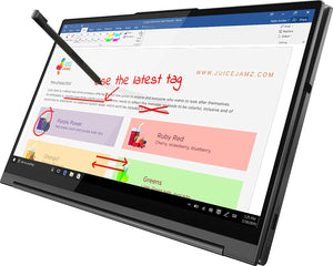 Lenovo Yoga c940 2in1 15.6" UHD (9th Gen Intel Core i9-9880H, 16GB, 2TB SSD, Nvidia GTX 1650 4GB Graphics, W10) - Custom Mac BD (4522413195327)