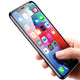 Baseus Full Coverage Curved Tempered Glass for iPhone Xs Max/ iPhone 11 Pro Max 6.5 inch Single piece and Double piece (4685587382335)