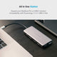 Powerology 11 in 1 USB-C Hub Ethernet & HDMI VGA (6849188888639)