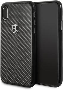 Ferrari Scuderia Case for iPhone Xs Max, iPhone 11 Pro, iPhone 11 Pro Max Carbon Black (4695347036223)