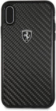 Ferrari Scuderia Case for iPhone Xs Max, iPhone 11 Pro, iPhone 11 Pro Max Carbon Black (4695347036223)
