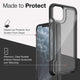 Defense iPhone Case Clear for iPhone 11 Pro and iPhone 11 Pro Max (4672329318463)