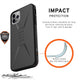 URBAN ARMOR GEAR UAG Designed for iPhone 11 Pro Max [6.5-inch Screen] Civilian Feather-Light Rugged [Black] Military Drop Tested iPhone Case (4752347299903)