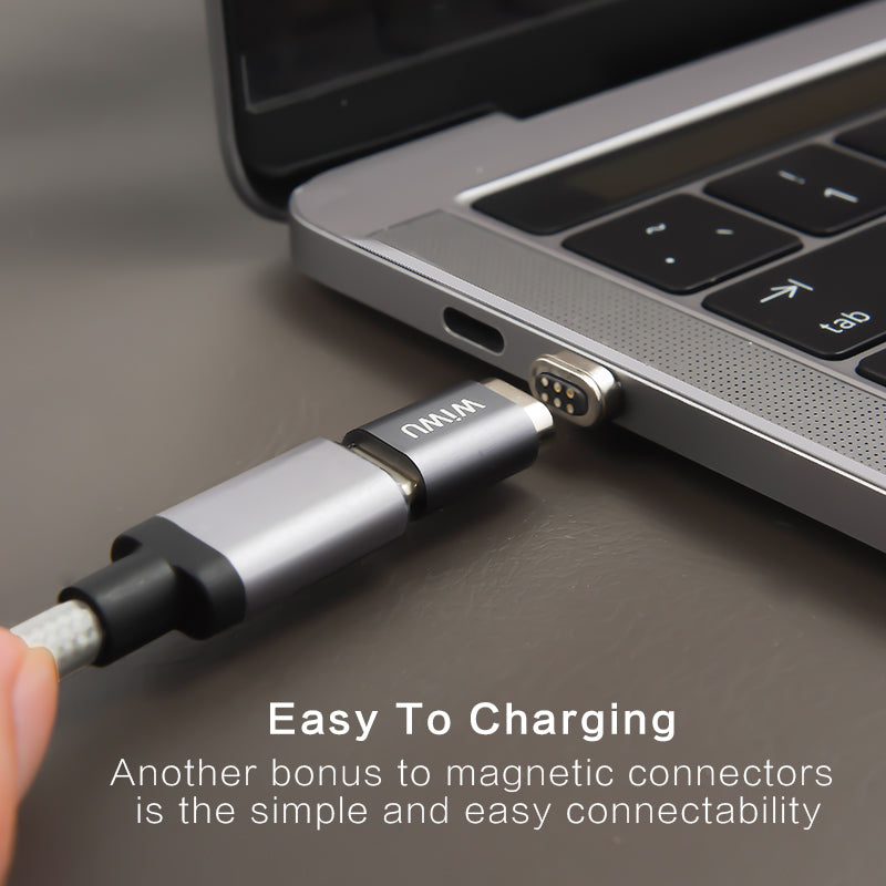 Wiwu Pd Magsafe USB-c Power Connector Magnetic For Apple MacBook