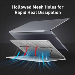 Baseus Adjustable Laptop Stand Folding Portable for Notebook MacBook Computer Bracket Lifting Cooling Holder Non-slip (4768569327679)