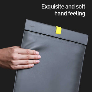 Baseus Laptop Sleeve Bag for Macbook Air Pro 13.3/16 inch Laptop Sleeve Bag For PU Handbag (4699306033215)