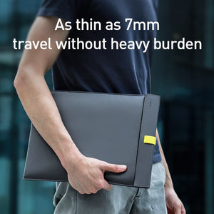 Baseus Laptop Sleeve Bag for Macbook Air Pro 13.3/16 inch Laptop Sleeve Bag For PU Handbag (4699306033215)