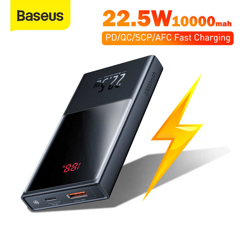 Baseus Mini Digital Display Power Bank | 10000mAh - Custom Mac BD