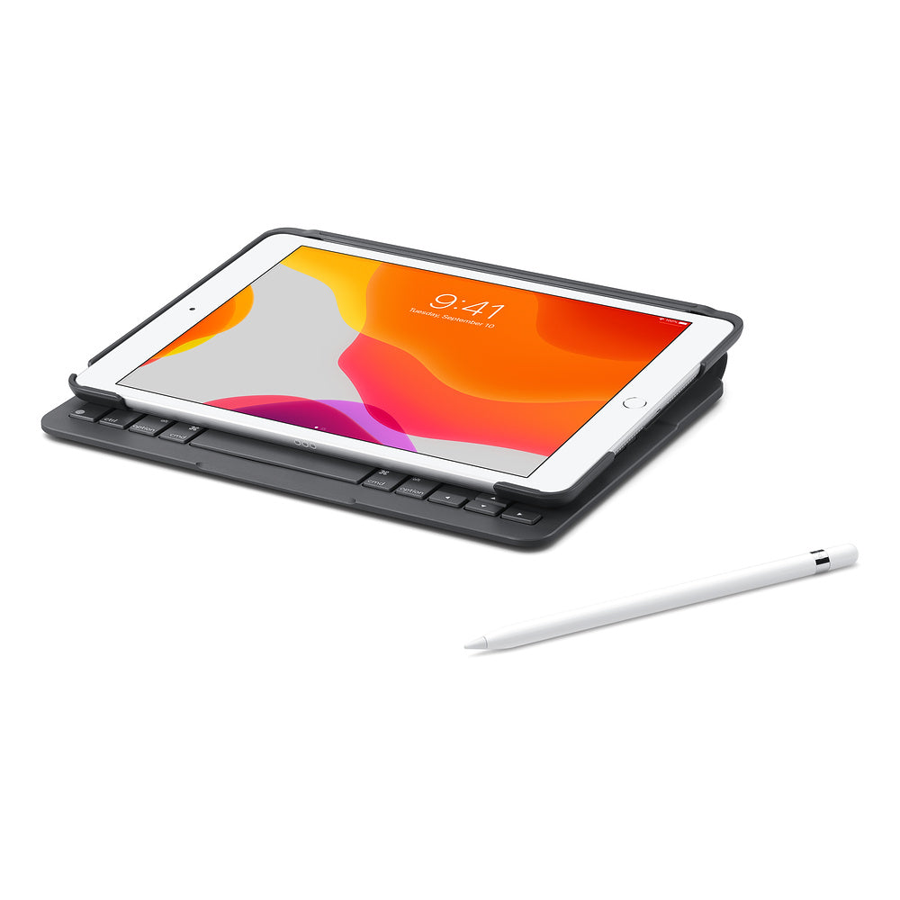 Logitech Folio Case with Bluetooth Keyboard for iPad 7th 8th