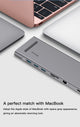 Baseus USB Hub 10 In 1 - Custom Mac BD (1295977283652)