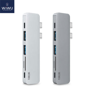 Wiwu USB Hub 7 In 1 Type-c Hyperdrive - Custom Mac BD (1295269003332)