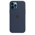 iPhone Silicone Case with MagSafe for All iPhone 12- Deep Navy