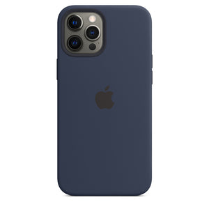 iPhone Silicone Case with MagSafe for iPhone 12, 12 Pro, 12 Pro Max - Deep Navy (China Original) (4937160392767)