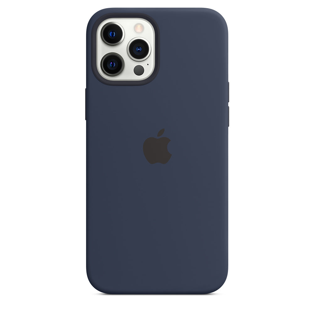 iPhone 15 Plus Silicone Case with MagSafe - Winter Blue - Apple
