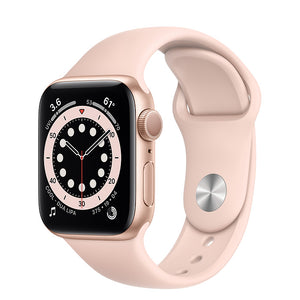 Brand New Apple Watch - Series 6 - Gold Aluminum Case with Sport Band(GPS) 44MM (4937915203647) (6696346189887)