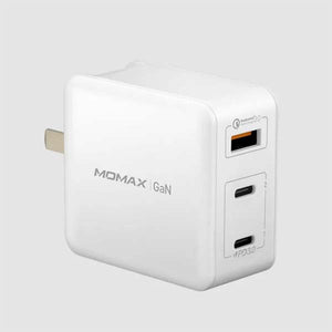 Momax-UM21-ONEPLUG-65W-3-Port-GaN-Charger-Custom-Mac-BD (7110233456703)