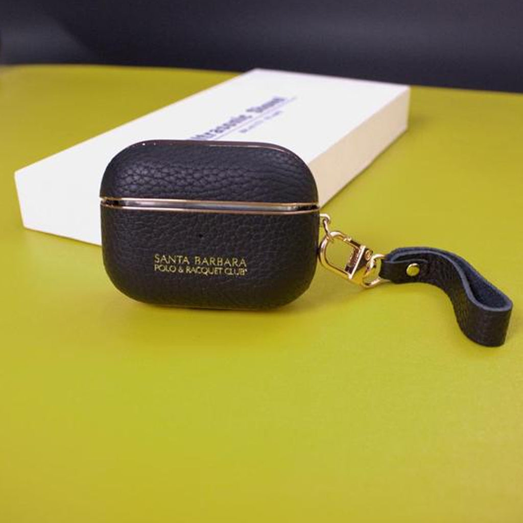 Santa Barbara Genuine Leather Airpods Pro Protective Case