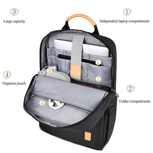Wiwu Athena Campus Slim Case 15.6" Laptop Slim Backpack - Custom Mac BD (1778212995135)