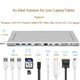 Wiwu Multi-function 11 In 1 Hub USB Type-c Docking Station Universal - Custom Mac BD (1303022633028)