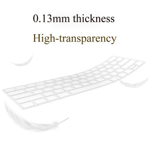 Wiwu Us Layout Laptop Keyboard Cover For Apple MacBook 11 12 13 15 High Transparency No Letters Waterproof For Apple MacBook Keyboard Cover - Custom Mac BD (1412707450943)
