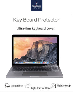 Wiwu Us Layout Laptop Keyboard Cover For Apple MacBook 11 12 13 15 High Transparency No Letters Waterproof For Apple MacBook Keyboard Cover - Custom Mac BD (1412707450943)