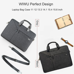 Wiwu Gent Brief Case Waterproof Nylon Laptop Bag For Apple MacBook Ultrabook - Custom Mac BD (1418826022975)