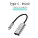 Wiwu Alpha USB-C to HDMI Adapter (Grey) (4658792202303)