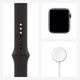 Brand New Apple Watch - Series 6 - Space gray aluminum case with sport band strap Black (GPS) 44MM (4818307219519)