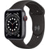 Apple Watch Series 6 - Space Gray Aluminum Case with Black Sport Band