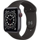 Brand New Apple Watch - Series 6 - Space gray aluminum case with sport band strap Black (GPS) 44MM (4818307219519)