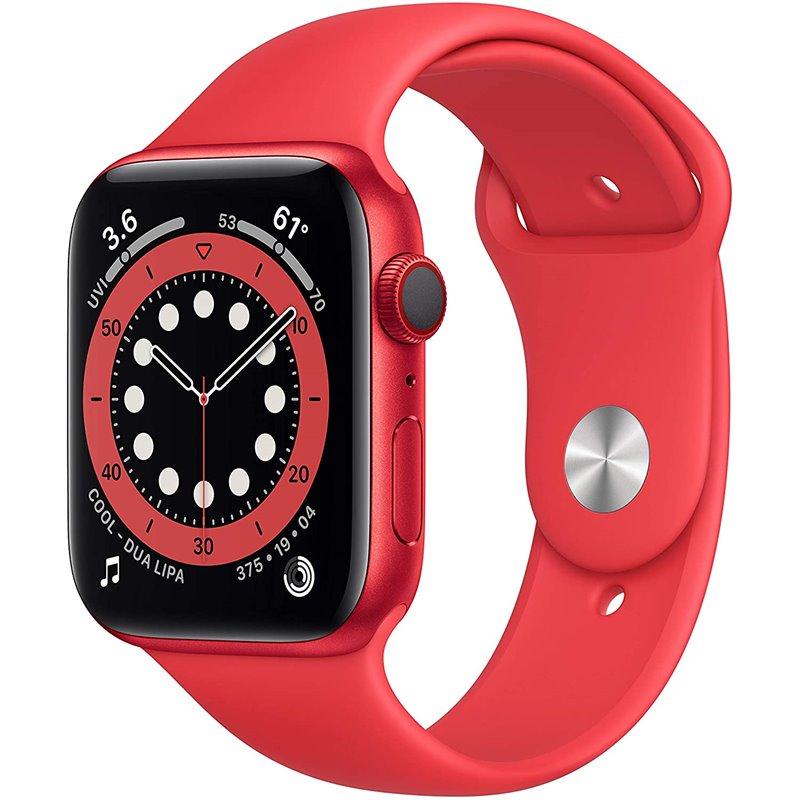Brand New Apple Watch Series Red aluminium case with Red sport strap (GPS) 44MM