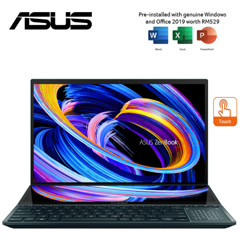 ASUS Zenbook Pro 17 Laptop, 17.3” Pantone Validated Display, AMD Ryzen 7  6800H CPU, AMD Radeon Graphics, 8GB RAM, 512GB SSD, WiFi 6E, Windows 11  Home