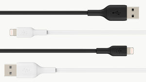 Belkin BOOST CHARGE Lightning to USB-A Cable (15cm / 6in) (6849613725759)