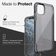 Defense iPhone Case Air Smoke for iPhone 11 Pro and iPhone 11 Pro Max (4672325255231)