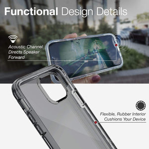 Defense iPhone Case Air Smoke for iPhone 11 Pro and iPhone 11 Pro Max (4672325255231)