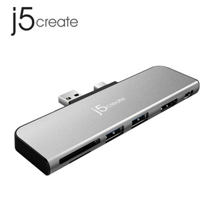 J5create JDD320S Ultra Drive Mini Dock For Surface Pro™ 4/5/6 - Custom Mac BD (4511385321535)