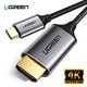 Ugreen USB C HDMI Cable Type C to HDMI Thunderbolt 3 Converter for MacBook Huawei Mate 30 Pro USB-C HDMI Adapter USB Type-C HDMI (4673498251327)