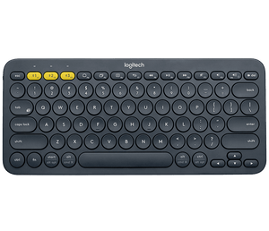 Logitech K380 Multi-device Bluetooth Keyboard Grey - Custom Mac BD (1413129863231)