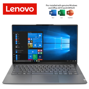 PRE-ORDER Lenovo Yoga S940-14IIL 81Q8004GMJ 14'' UHD Laptop Iron Grey ( I7-1065G7, 8GB, 1TB SSD, Intel, W10, HS ) (4961170915391)