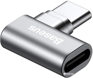 Baseus Mini Magnetic USB-C Angled Fast Charging Adapter (4682402824255)