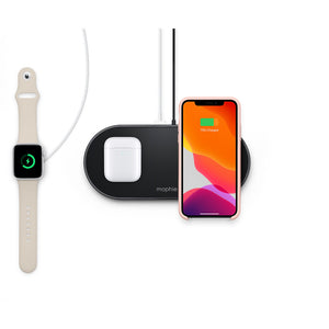 mophie dual wireless charging pad (4672231604287)