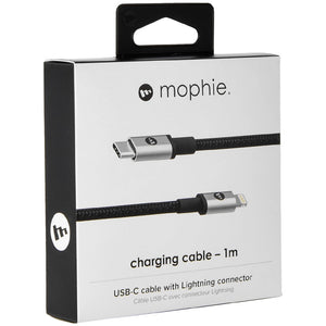 Mophie USB-C to Lightning Cable (1m & 1.8m) MFI APPLE CERTIFIED (4461010190399)