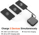 IDMIX Portable Charger for iPhone Battery Pack 10000mAh External Battery for ipad, Power Bank with Built in MFI Certified Apple Lightning Charger Cable, Built in Wall Plug & Travel Adapters (Grey) - Custom Mac BD (4461027885119)