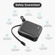 IDMIX Portable Charger for iPhone Battery Pack 10000mAh External Battery for ipad, Power Bank with Built in MFI Certified Apple Lightning Charger Cable, Built in Wall Plug & Travel Adapters (Grey) - Custom Mac BD (4461027885119)