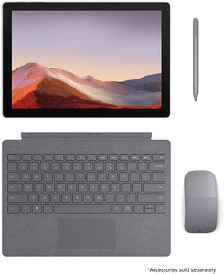 Microsoft Surface Pro 7 Grey (Quad-Core Intel Core i5 10th Gen, 8GB RAM, 128GB SSD) With Type Cover - Custom Mac BD (4463152136255)